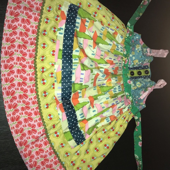 Matilda Jane Yellow Perry Inn Knot dress - Picture 3 of 4